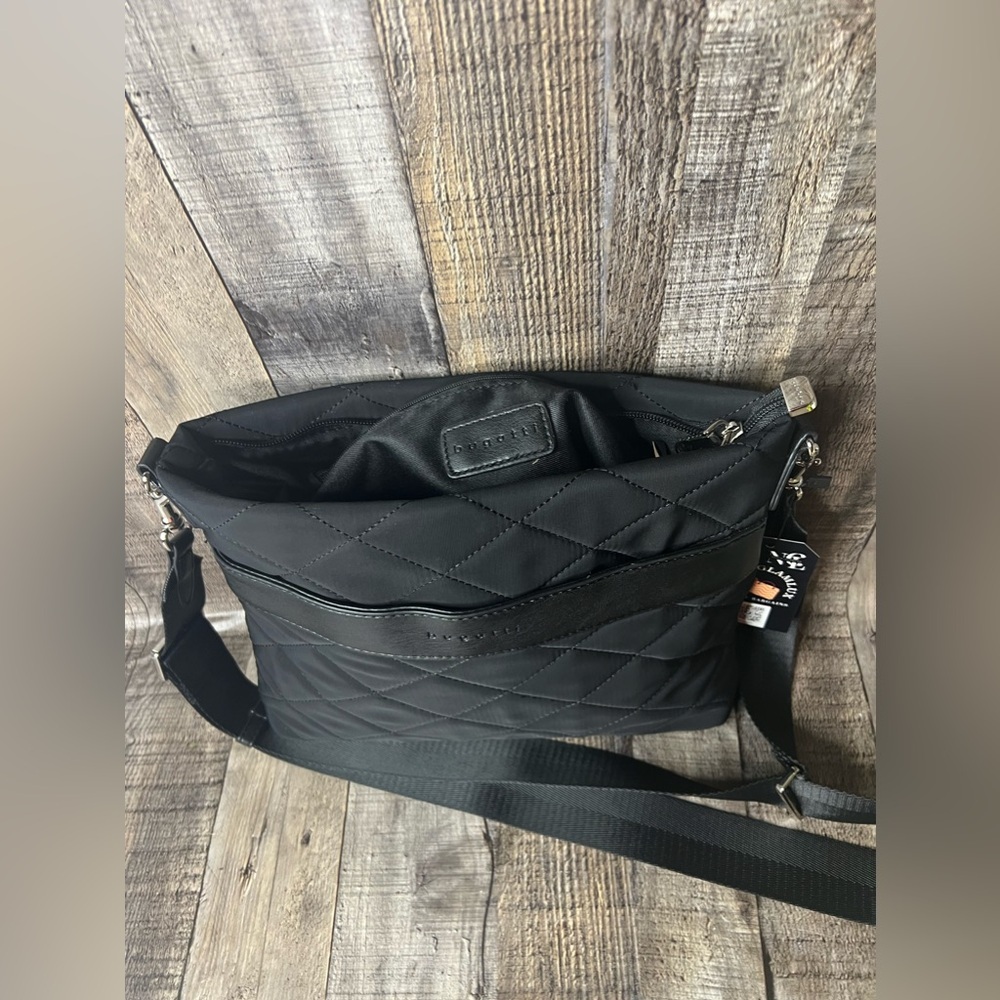 Bugatti Black Courtyard Crossbody Bag